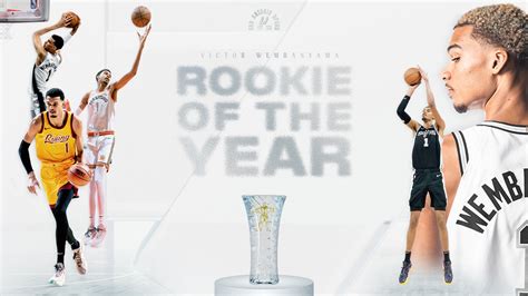 Victor Wembanyama Named 2023 24 Kia NBA Rookie Of The Year NBA