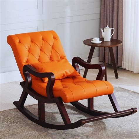 Sheesham Wood Teak Wood Rocking Chair With Cushion At Rs 13500 Piece