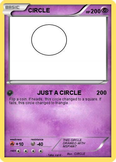 Pokémon CIRCLE 22 22 - JUST A CIRCLE - My Pokemon Card