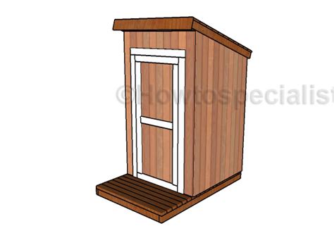 Building an Outhouse Roof | HowToSpecialist - How to Build, Step by ...