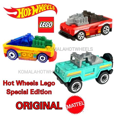 Hot Wheels Lego Block Edition Free To Choose Mega Brick Model Shopee Malaysia