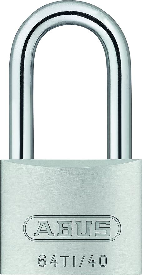 ABUS 64Ti 40HB40 40 X 40mm Titalium Padlock With Long Shackle Amazon