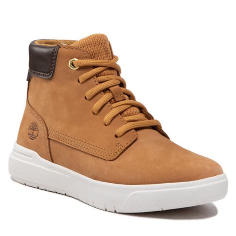 Botines Planos Timberland Seneca Bay In Side Zip Tb A M W Wheat