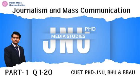 Cuet Phd Q Q Journalism And Mass Communication Jnu Media