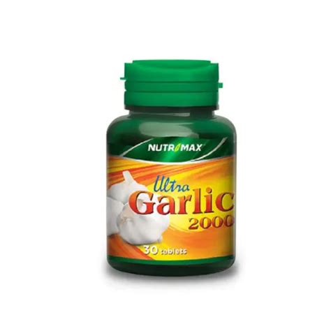 Nutrimax Ultra Garlic 30 Tablet Kegunaan Efek Samping Dosis Dan