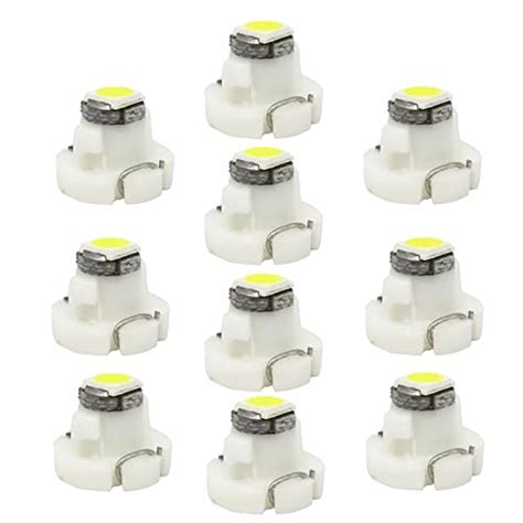 Wljh Lot De Ampoules Led T Neo Wedge Smd Pour Tableau De Bord