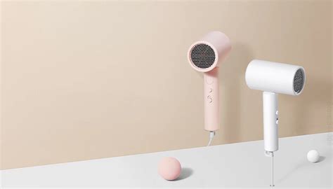 H101 Blanc UE XIAOMI MIJIA Sèche cheveux portable Anion H101 Soin