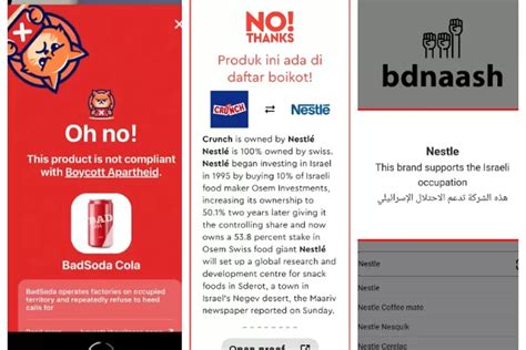 Cara Boikot Dengan Mudah Pakai Aplikasi Dan Website Ini Untuk Mengecek