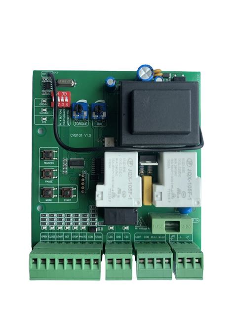 Gate Motor Controller Circuit Board Electronic Card For Sliding Gate