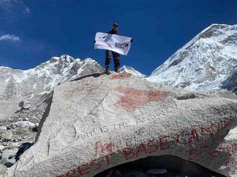 Andy Owens Reaches Everest Base Camp Global Brand Partners