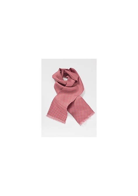 Modern Scarf in Coral Pinks | Bows-N-Ties.com