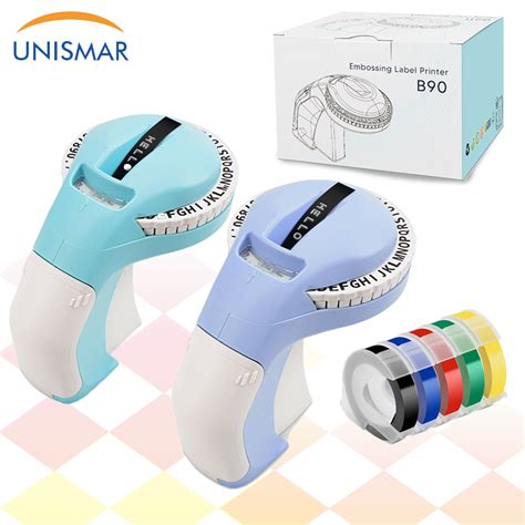 B Handheld Embossing Label Maker Embossing D Label Tape Mm X M