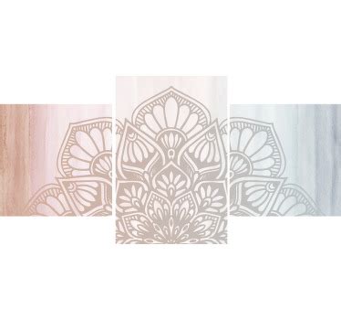 Mandala Canvas Art Prints TenStickers