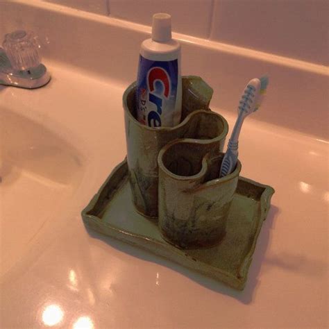 Ceramic Toothbrush Holder Mint Green Ceramic Toothbrush Holder Brushing Teeth Toothbrush Holder