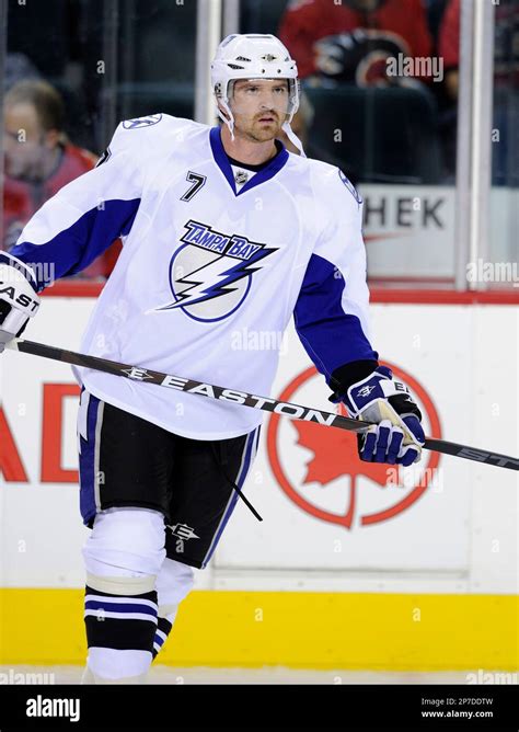 Nhl Player Profile Photo On Tampa Bay Lightnings Brett Clark During A