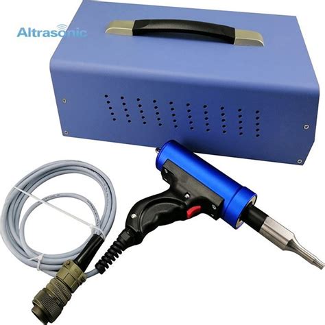 China 35 KHz Ultrasonic Portable Spot Plastic Welding Machine Factory