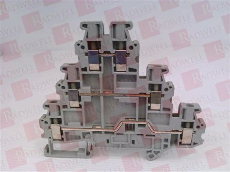 UT 2 5-3L Terminal Blk/Strip Wiring Dev by PHOENIX CONTACT