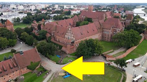 Malbork Niewybuch Na Terenie Muzeum Zamkowego YouTube