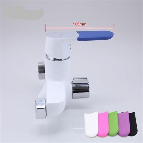 Modern Style Bath Faucet Wall Mounted With Cold And Hot Water Mixer Tap Fruugo UK