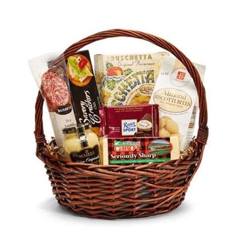 Gourmet Sausage And Cheese Basket at Send Flowers