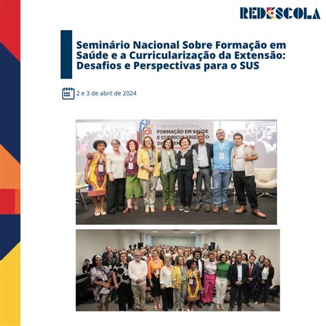 1º Seminário Nacional Sobre Formação em Saúde e a Curricularização da