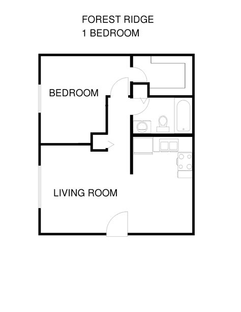 Forest Ridge Apartments, one and two bedroom apartments, North ...