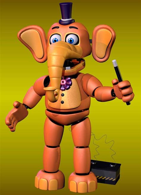 [blender Fnaf] Orville Elephant V3 By Thepixelyt On Deviantart Fnaf