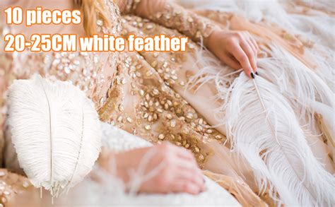 Yuzhou Pcs Natural Ostrich Feathers Cm Inch Wedding