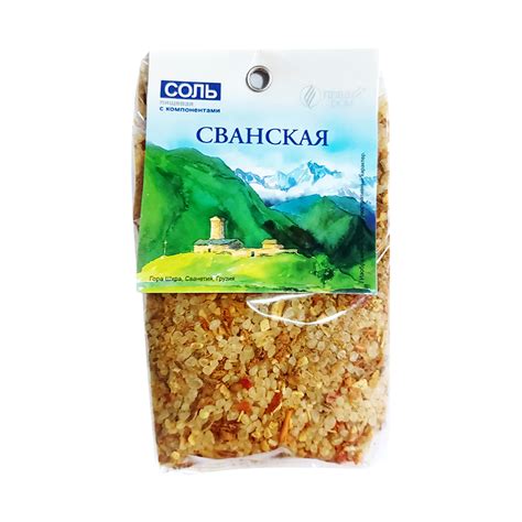 Соль пищевая "Сванская", ПРЯНЫЙ DОМ, с компонентами, 200 г - купить ...