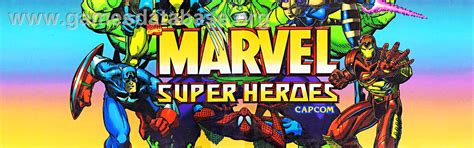 Marvel Super Heroes - Arcade - Artwork - Marquee