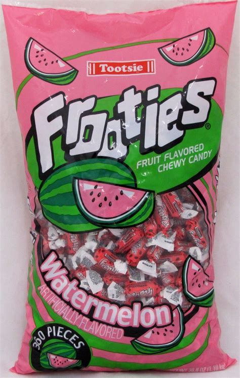 Frooties Watermelon Candy 360 Count Bag Tootsie Bulk Candies Fruities