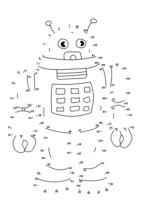 Dot To Dot Free Printables Pdf