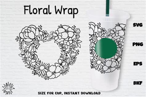 Mermaid Venti Cold Cup 24 Oz Graphic By Sunf10werDesigns Creative