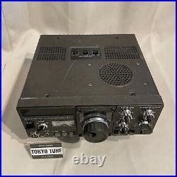 Kenwood Trio Ts V Hf Band Cwithssb W Transceiver Amateur Ham Radio Working Ham Radio