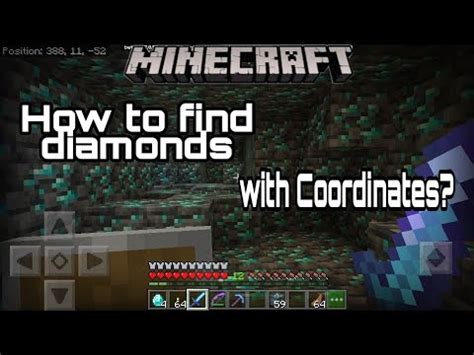 How To Find Diamonds In Minecraft Pe Best Way To Find Diamonds With