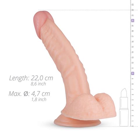 Derek Realistische Dildo Met Balzak 18 Cm Blind Date Shop