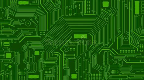 Green Technology Circuit Board Stock Illustrations 13 382 Green