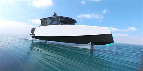 Naviers N30 The Electric Hydrofoil Boat Built In America Takes