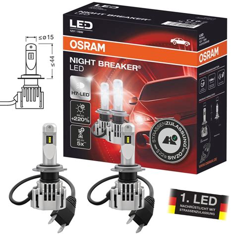 Osram H Night Breaker Led Stvzo Konforme Led Nachr Stlampe Mehr