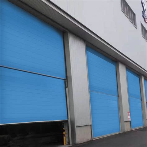 Industrial Lifting Door Parallel Movement Vertical Sliding Door Manual