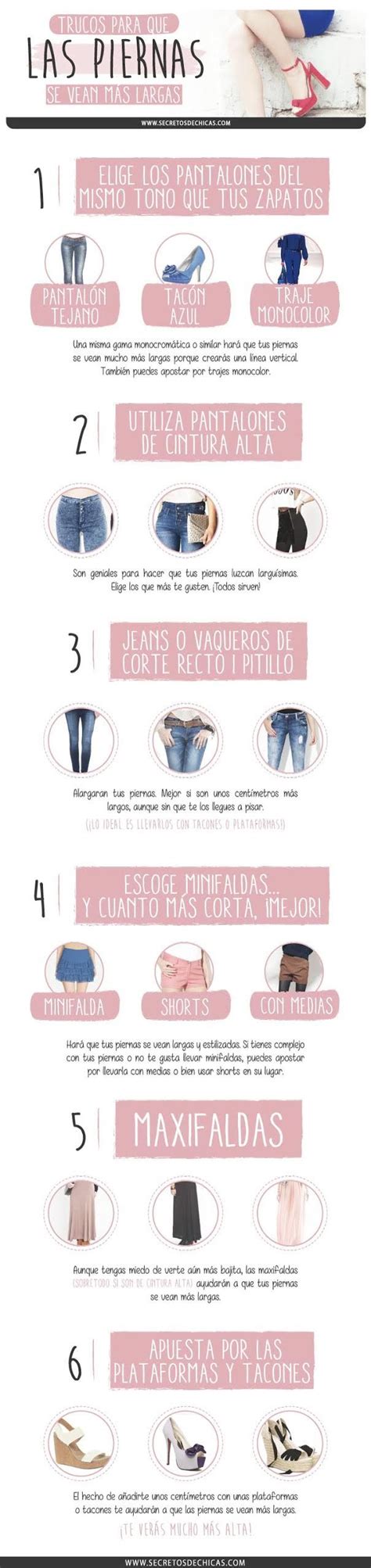 Trucos Para Que Las Piernas Se Vean M S Largas Trucos De Moda