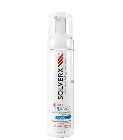 SOLVERX AGE RESET Pianka do mycia twarzy i demakijażu 200 ml