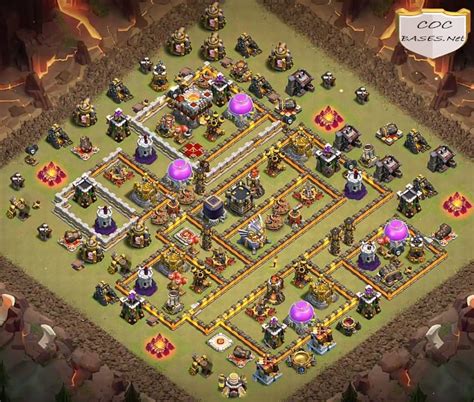 10 Best Th11 War Base Links 2021 Anti Everything Latest War Bases