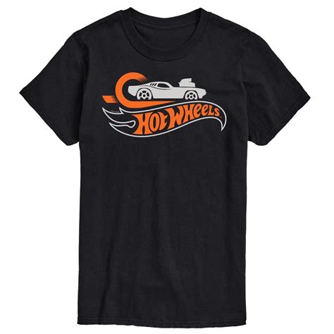 Hot Wheels Loop And Car Logo Mens Short Sleeve Graphic Tshirt Etsy