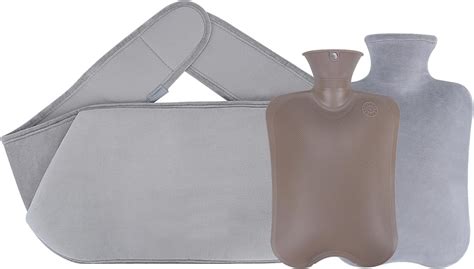 Amazon Hot Water Bag Hot Water Bottle Rubber Warm Water Bag Pouch With Soft Waist Cover For