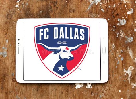 FC Dallas Soccer Club logo editorial photography. Image of sport ...