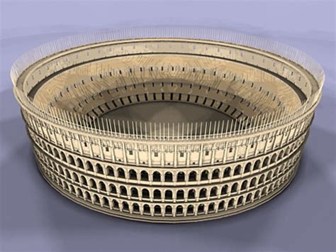 Roman Colosseum 3d Model