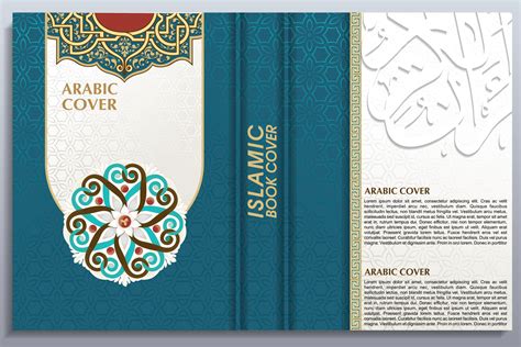 Islamic Book Cover Arabic Book Cover Ready For Print Quran Cover 23294556 Vector Art At Vecteezy