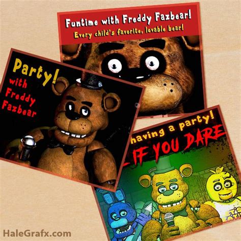 Free Printable Five Nights At Freddys Posters Free Birthday