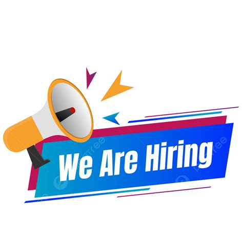 hiring banner  megaphone   hiring banners megaphone